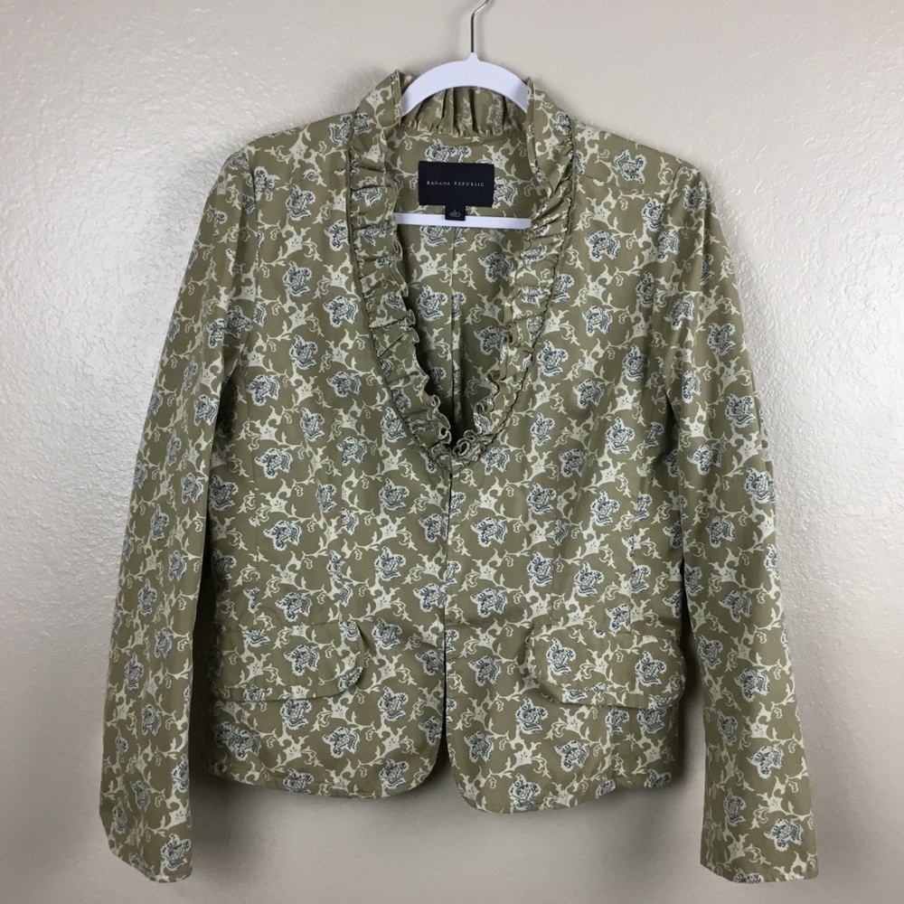 Banana Republic| Floral Blazer | Size L